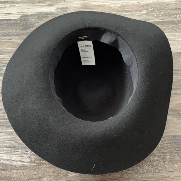 Aldo Black Felt Hat - Picture 2 of 6